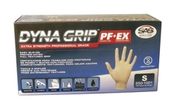 DYNA GRIP POWDER FREE LATEX GLOVES (M) 100/BX